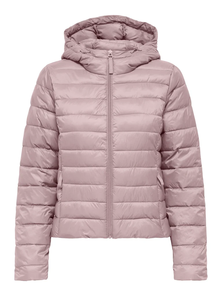 Onltahia Lw Quilted Hood Jkt Noos Otw - Licht Roze
