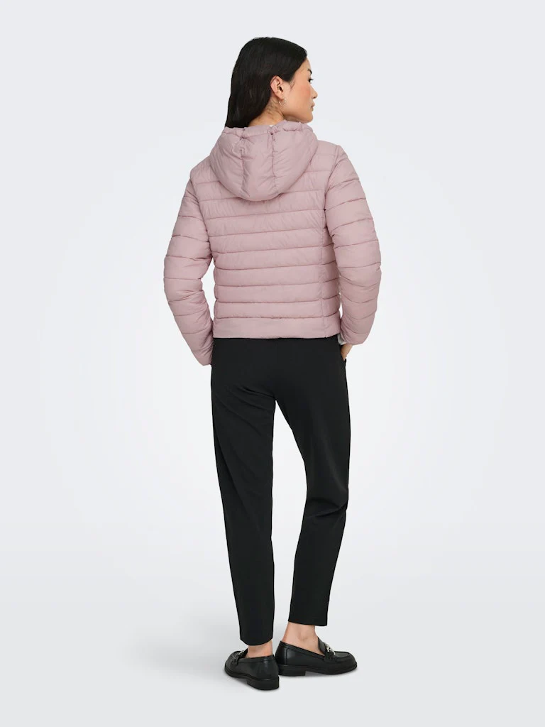 Onltahia Lw Quilted Hood Jkt Noos Otw - Licht Roze - Afbeelding 4