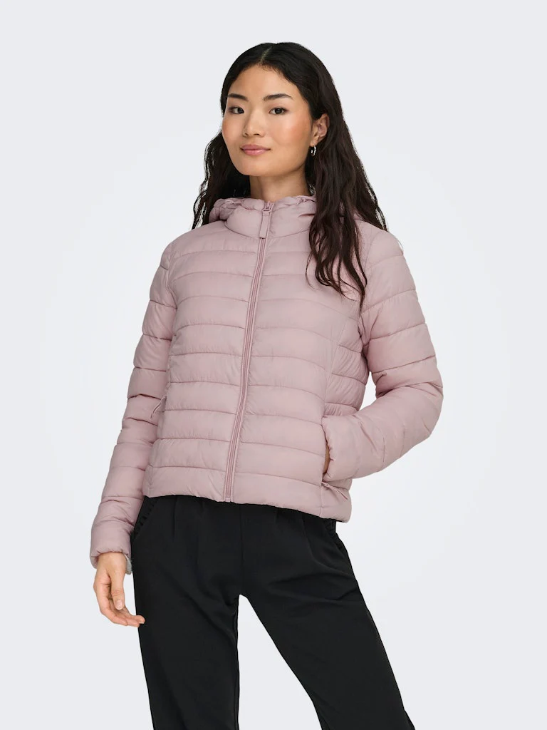 Onltahia Lw Quilted Hood Jkt Noos Otw - Licht Roze - Afbeelding 8