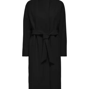 Onlemma Life High Neck Coat Otw - Zwart