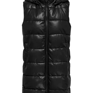 Onlnewanja Faux Leather Wa - Zwart