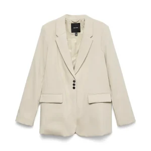 Vmphiline Ls Regular Blazer - Ecru