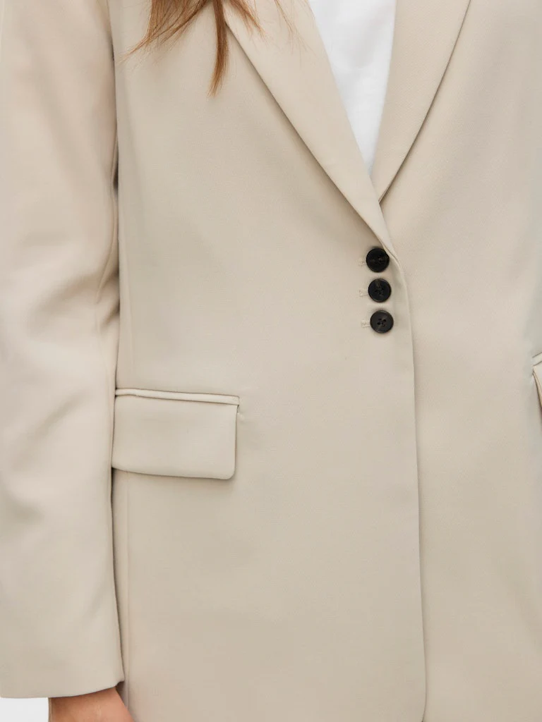 Vmphiline Ls Regular Blazer - Ecru - Afbeelding 6