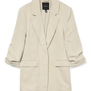 Vmfrida 3/4 Regular Blazer Noos - Zand Dessin