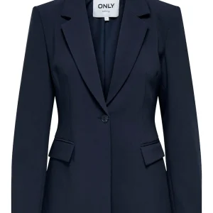 Onlraven Life L/s Hourglass Blazer Tlr - Navy