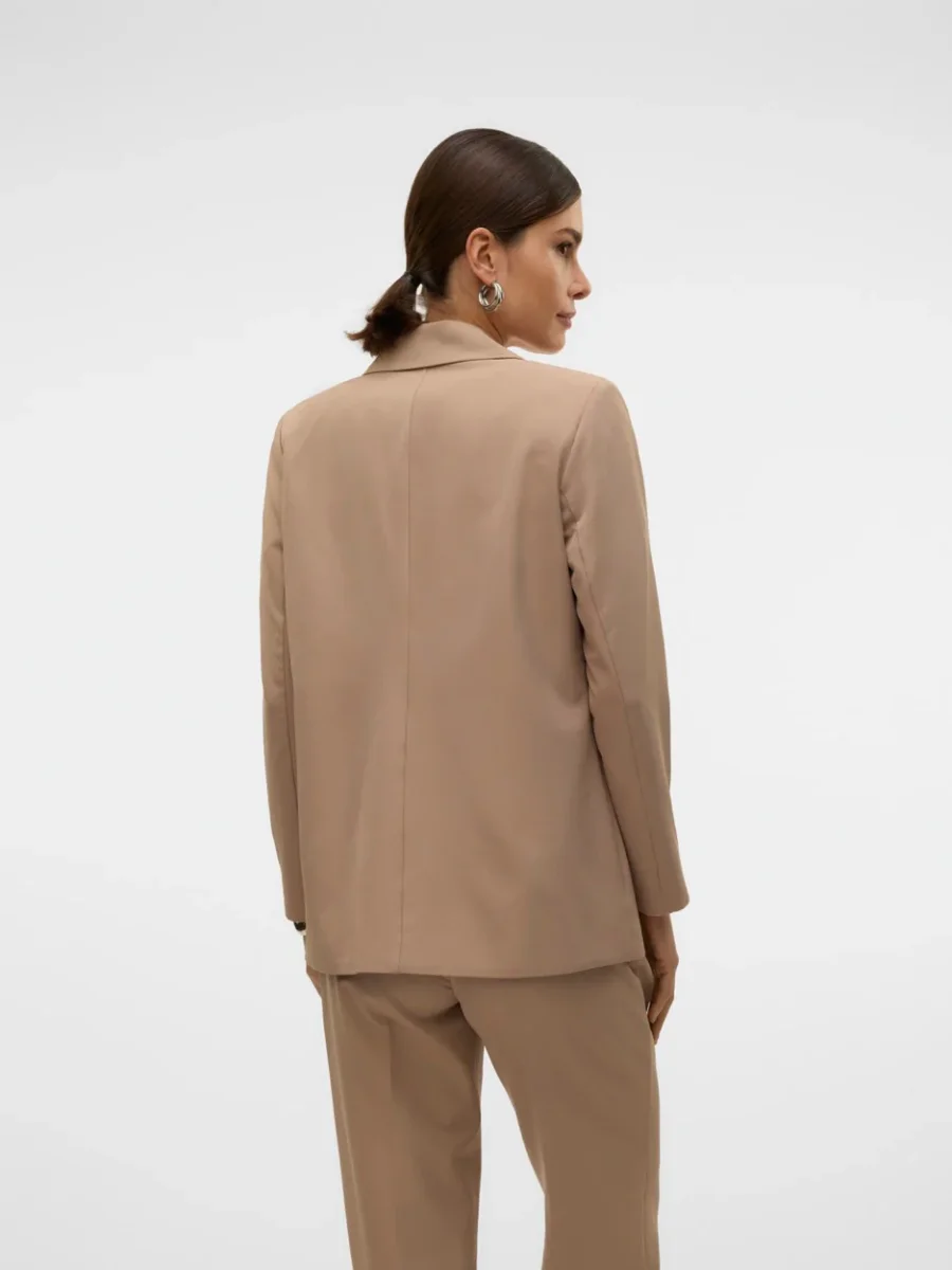 Vmraya Ls Loose Blazer - Licht Bruin - Afbeelding 4
