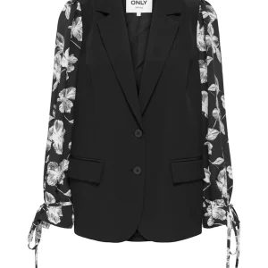 Onlmellie Life L/s Mix Blazer Tlr Cs - Zwart