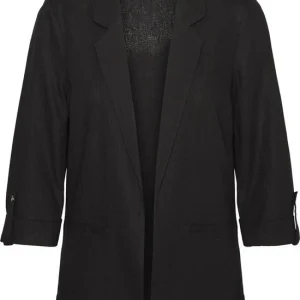 Vmjesmilo 3/4 Loose Blazer Wvn Ga N - Zwart
