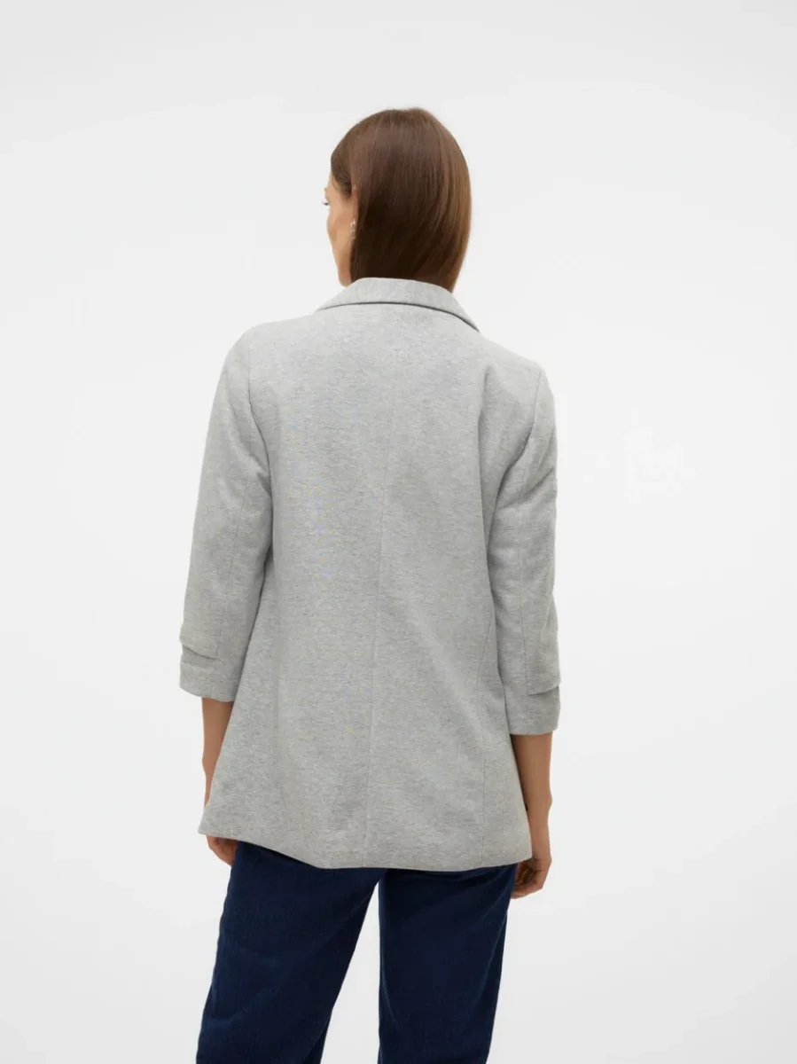 Vmsvea Ls Slim Sweat Blazer - Lichtgrijs - Afbeelding 4