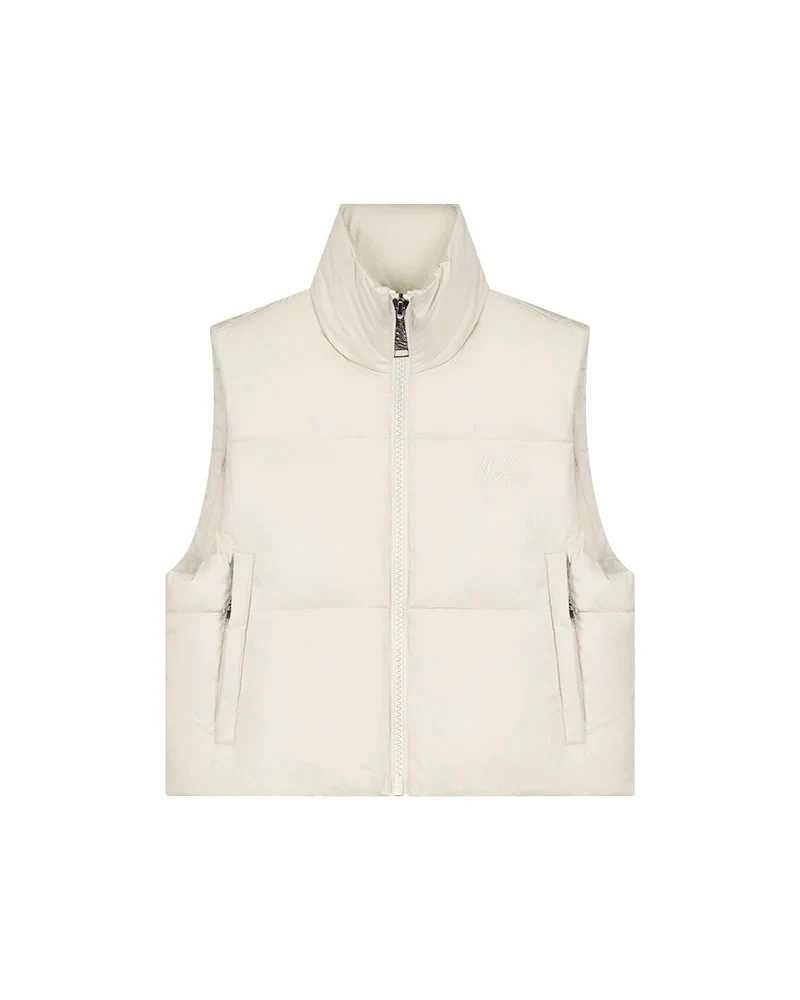 Cropped Bodywarmer - Beige - Afbeelding 2