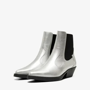 Onlbronco-2 Short Pu Foil Cowboy Bo - Zilverkleurig