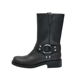 Onlbax-1 Pu Biker Boot - Zwart