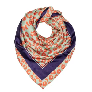 Onlcherie Life Midi Satin Scarf Acc - Groen Dessin