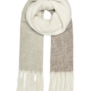 Onlbonnie Life Long Fringed Scarf C - Licht Bruin