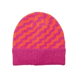 Onldavila Printed Beanie - Roze Dessin