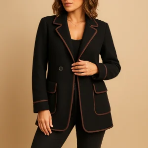 Casual gevoerde blazer voor dames | Tessa
