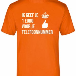 1 Euro Voor T-Shirt