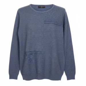 Liam Trui Strass Raffblauw