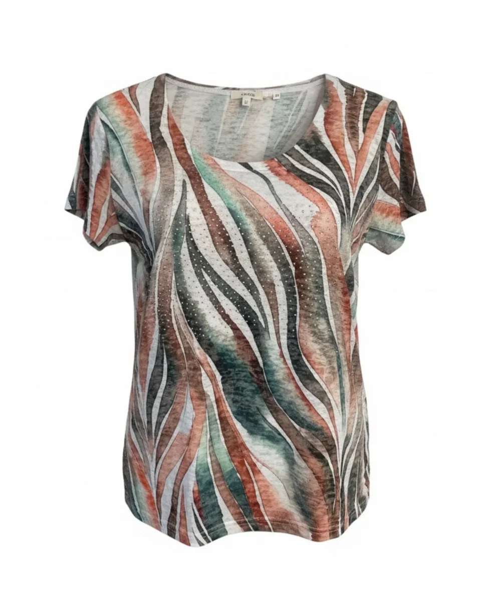 MXO Tshirt Dessin Terra Grijs - Afbeelding 2