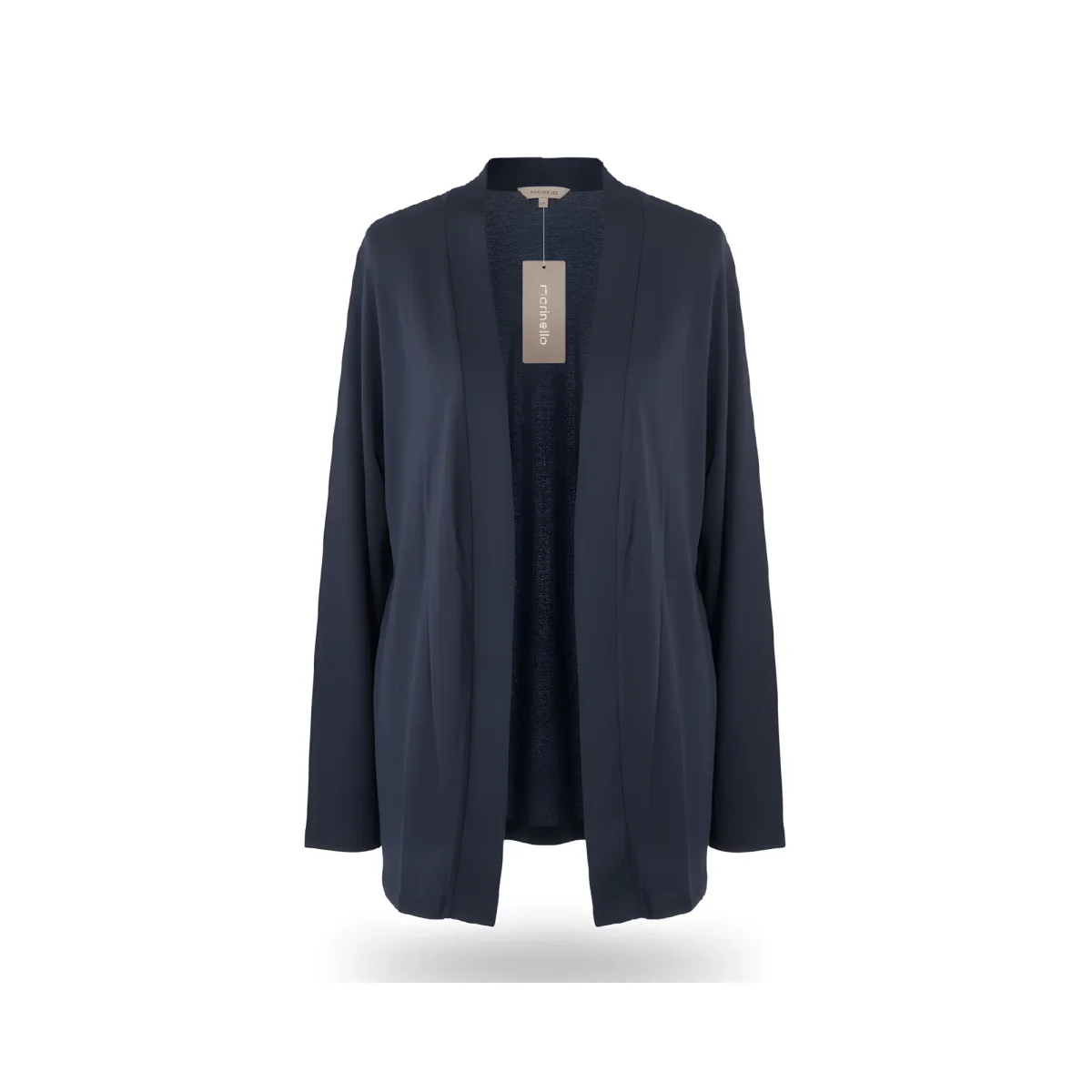 Marinello Losvallend Basic Vest Donkerblauw - Afbeelding 3