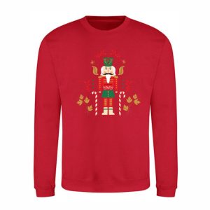 Nutcracker Kersttrui Rood
