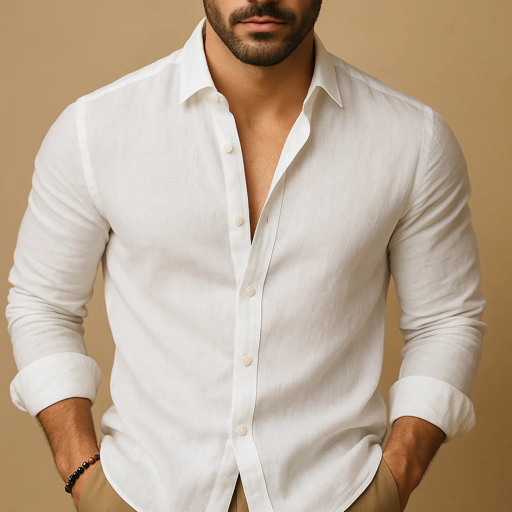 Overhemd voor heren met ademend comfort | Olivier - Afbeelding 6