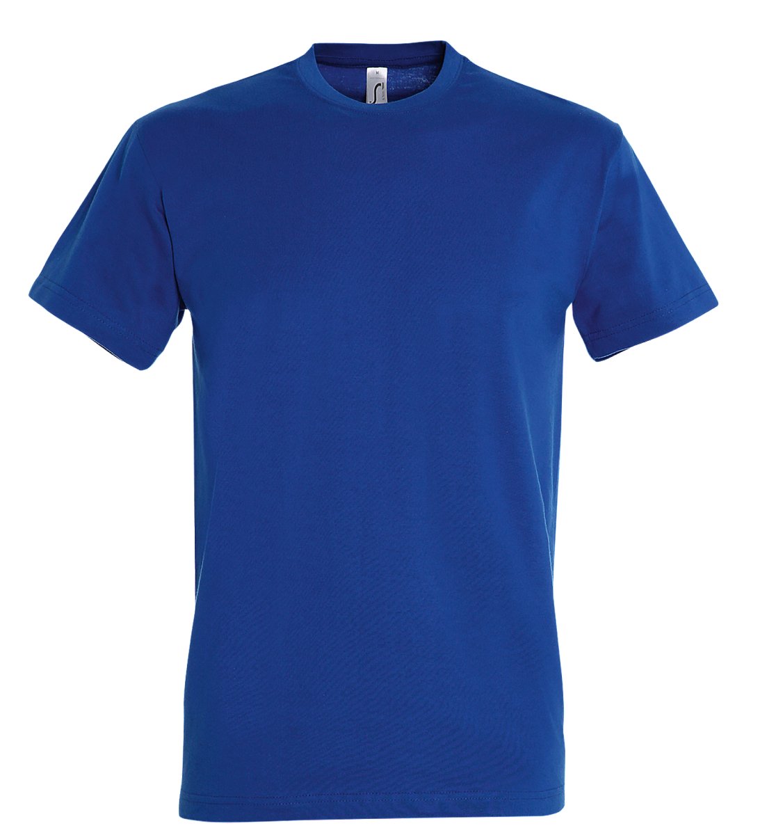 Unisex/ Heren T-Shirt – Kobalt Blauw - Afbeelding 2
