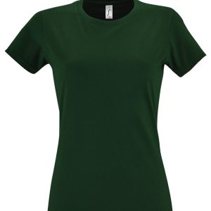 Dames T-Shirt -Bottle Green