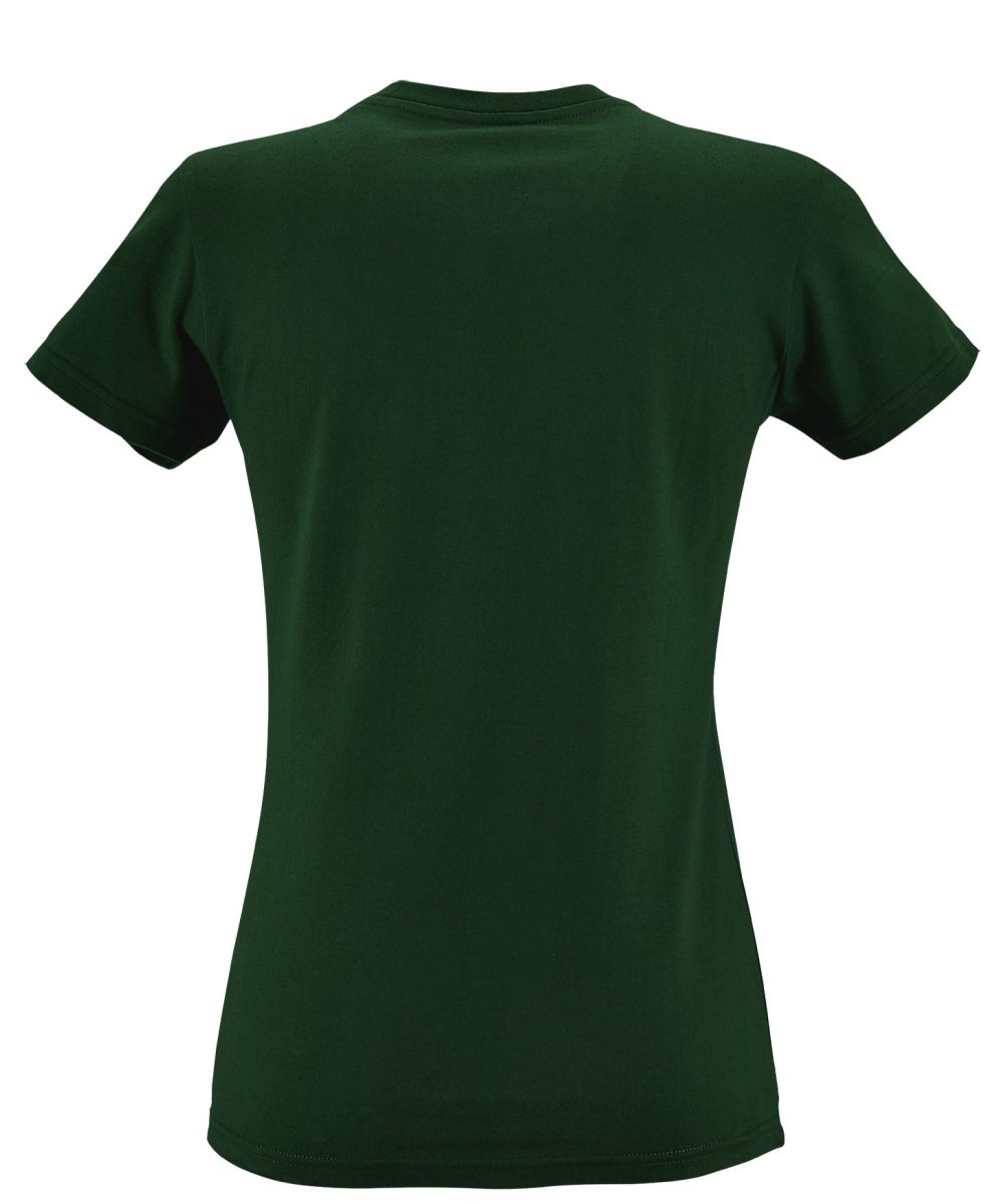 Dames T-Shirt -Bottle Green - Afbeelding 3