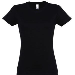 Dames T-Shirt – Zwart