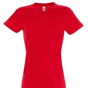 Dames T-Shirt – Rood
