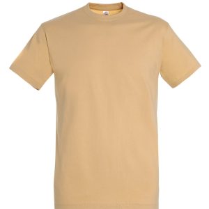 Unisex/ Heren T-Shirt – Sand