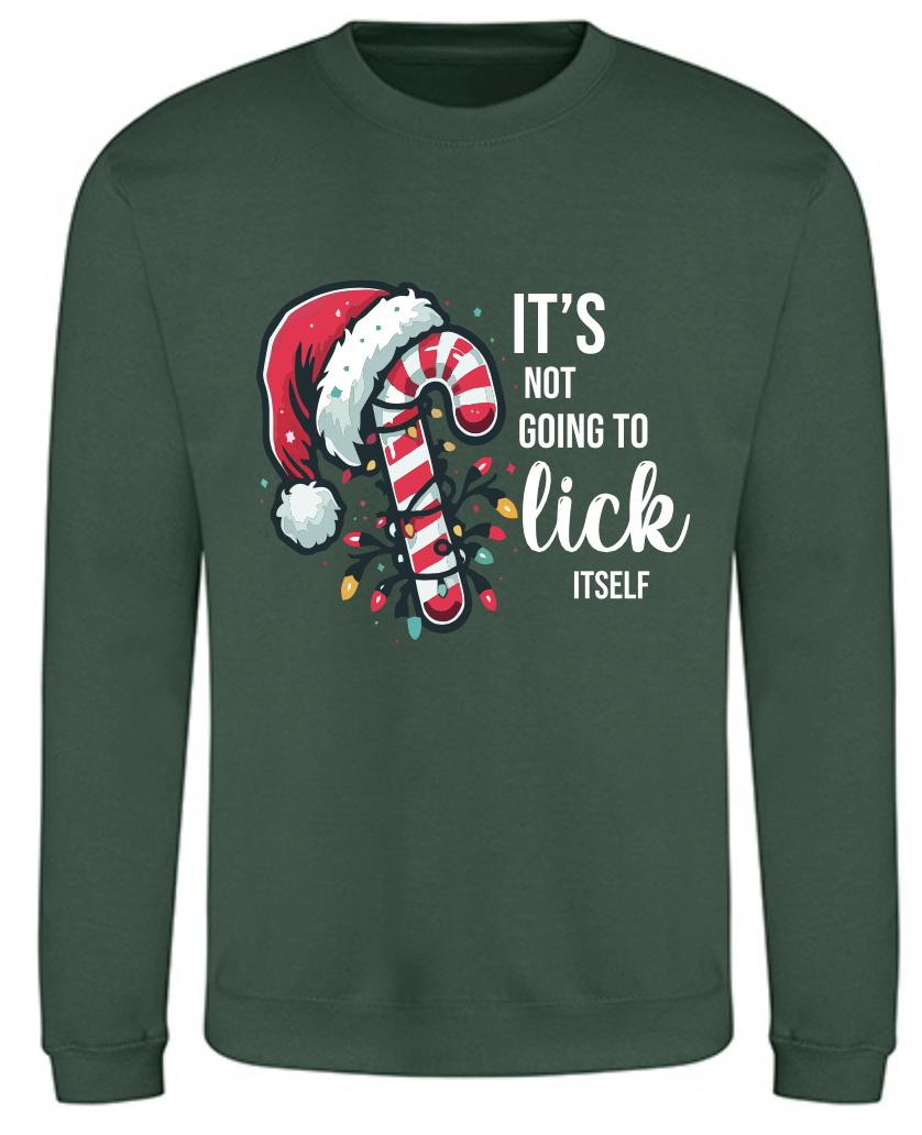 Candycane Kersttrui Groen - Afbeelding 2