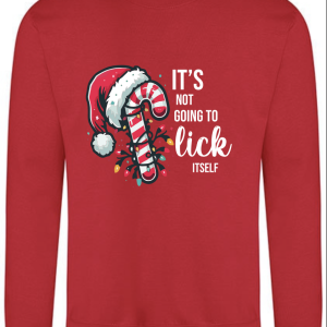 Candycane Kersttrui Rood