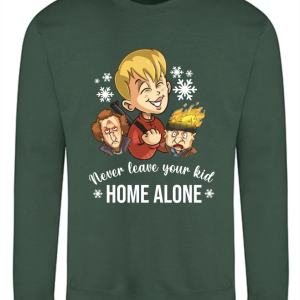 Home Alone Kersttrui Groen