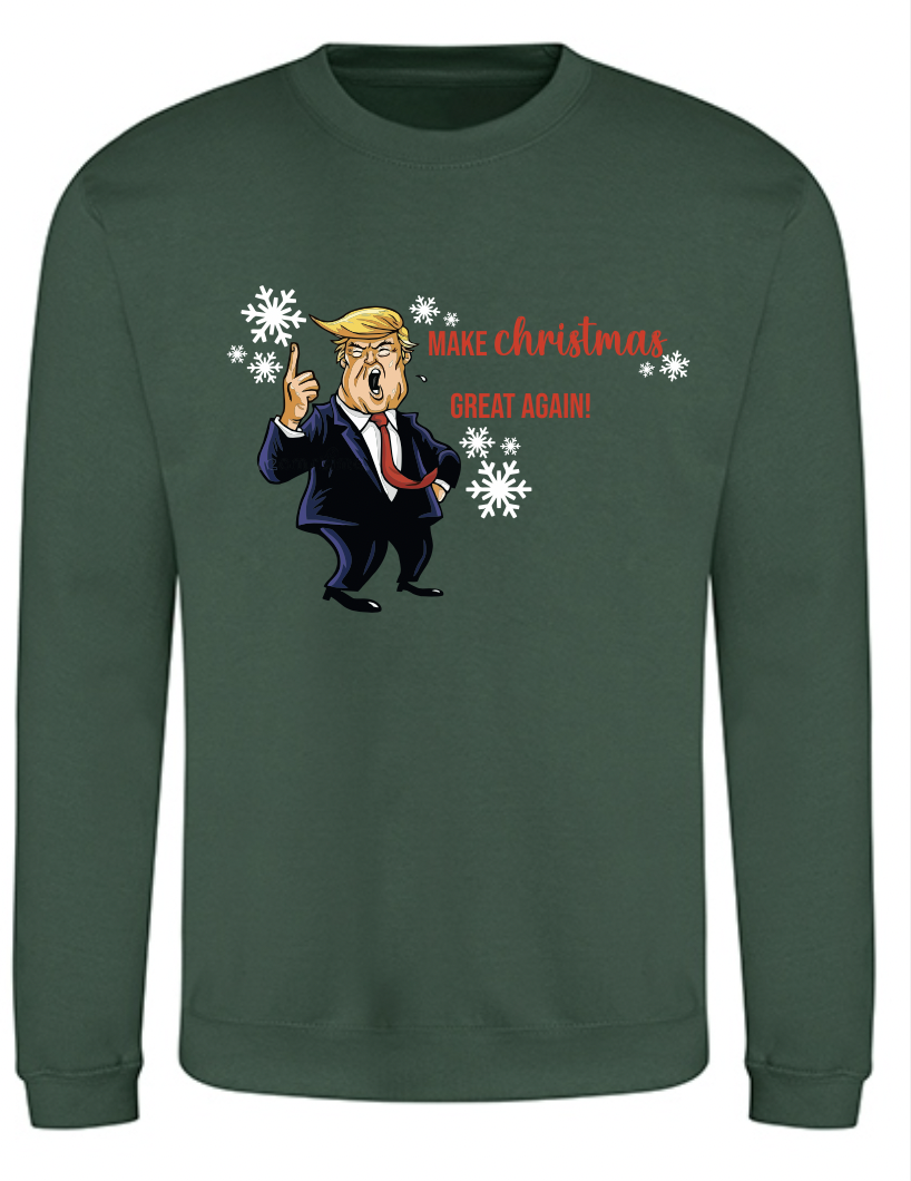Trump Kersttrui