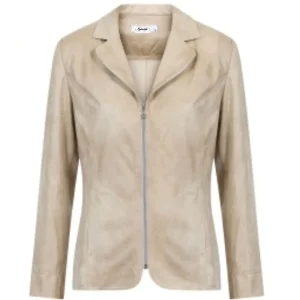 Sensia Blazer Model Zira Zand Melange