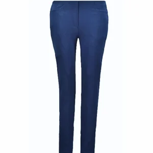 Sensia DamesPantalon Model Penny Kort Slim fit Donkerblauw