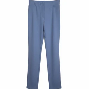 Sensia DamesPantalon Model Penny Kort Slim fit Blauw Melee  364