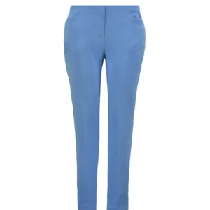 Sensia Dames Pantalon Model Penny Slim fit Lichtblauw 365