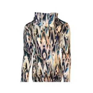 Sensia Trui Kolly – Taupe Beige Petrol