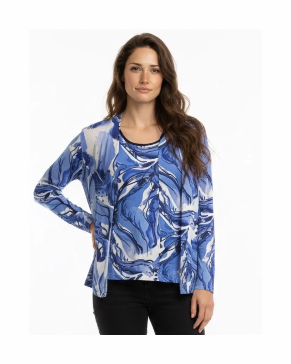 Sensia Twinsets Chantely Kobaltblauw Marine - Afbeelding 2