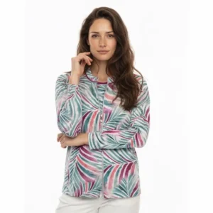 Sensia Twinsets Roze Groen Rits