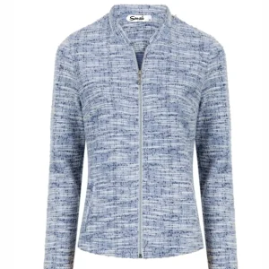 Sensia Vestjasje Risola Bleu Melee Met Rits