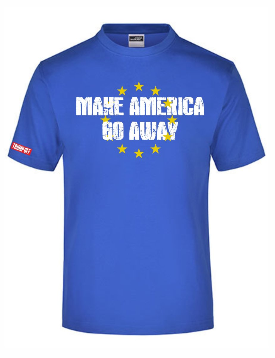 Make America Go Away – MAGA EU T-Shirt Black - Afbeelding 3