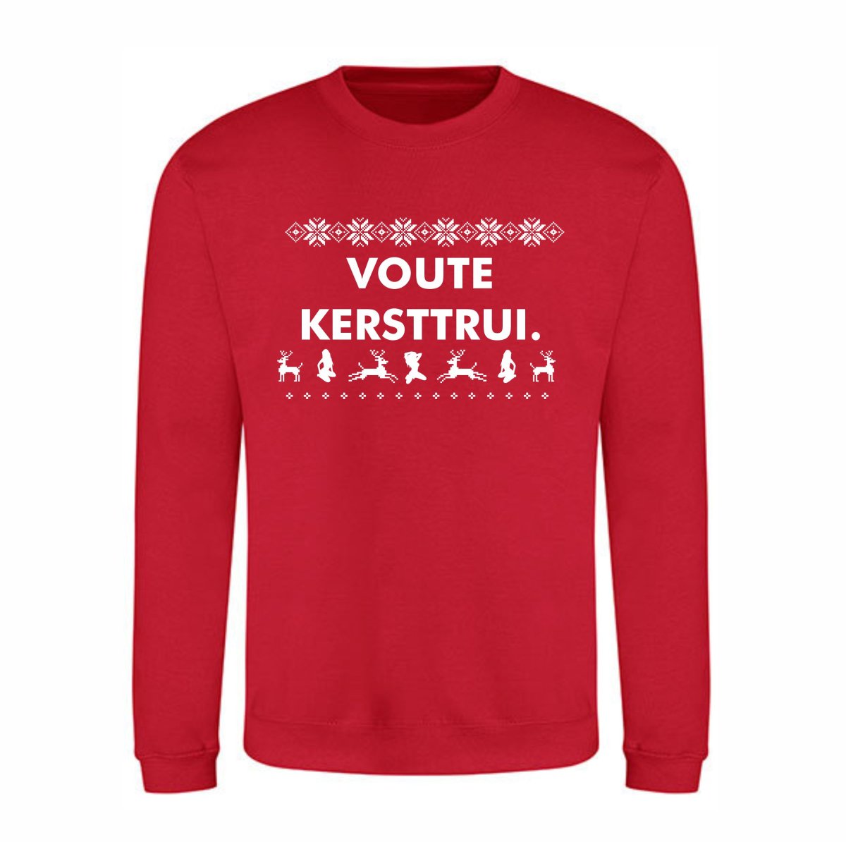 Voute Kersttrui Groen - Afbeelding 3