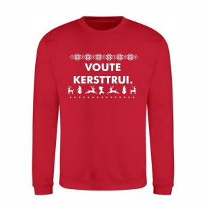 Voute Kersttrui Rood