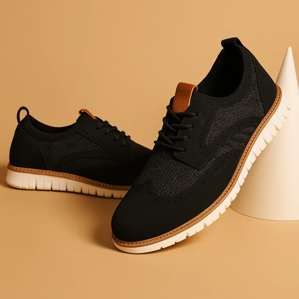 Ademende herenschoenen met brogue detail voor heren | Thijs - Afbeelding 5