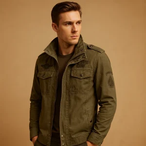 Bikerjacke met lange mouwen voor heren | Joris