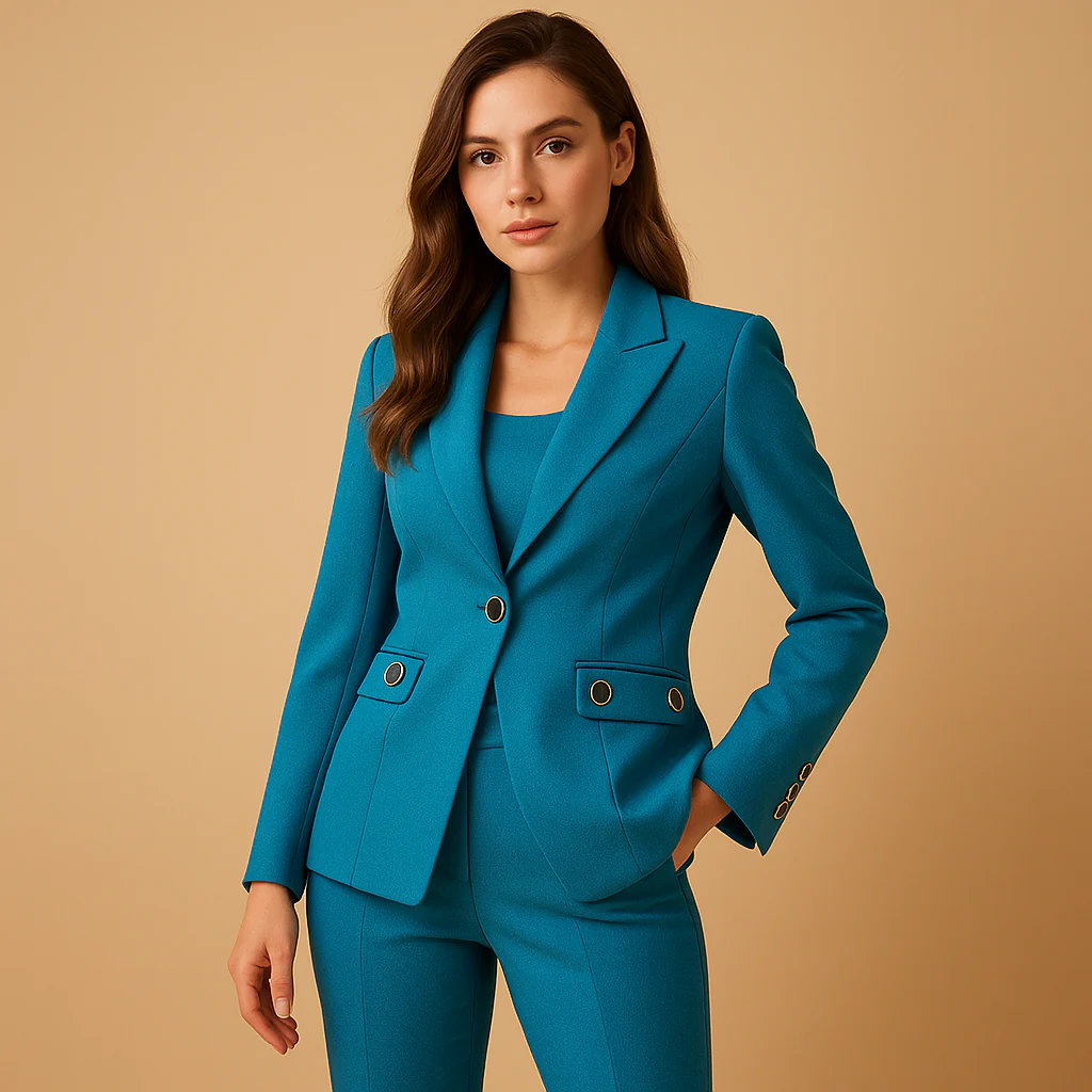 Blazer set met broek voor dames | Tess - Afbeelding 2